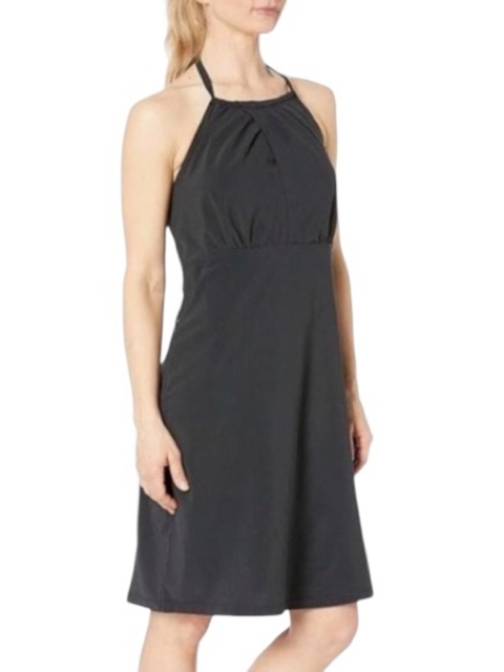 Columbia PFG Black Halter Armadale Dress Sleeveless Fishing Outdoor Boating